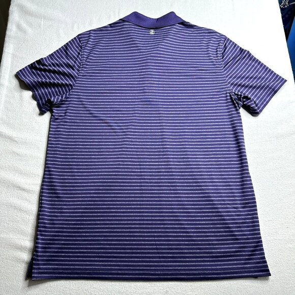 IZOD Golf Polo Mens Large Striped Lightweight - Picture 9 of 13